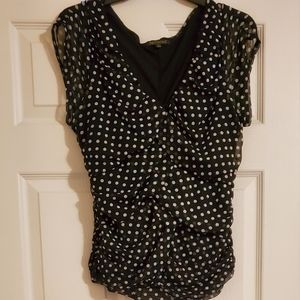 *For Cynthia Polka Dots Blouse